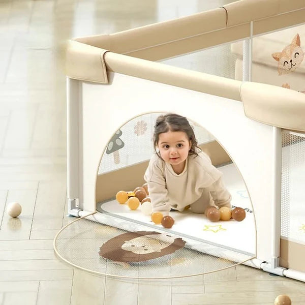 Corral De Pelotas Con Tapete 2.00x1.80x60