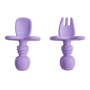 Mini Cubiertos Para Bebés Cuchara Y Tenedor