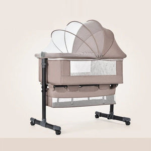 Cuna Colecho Para Bebe Con Mosquitero Mecedora Y Organizador