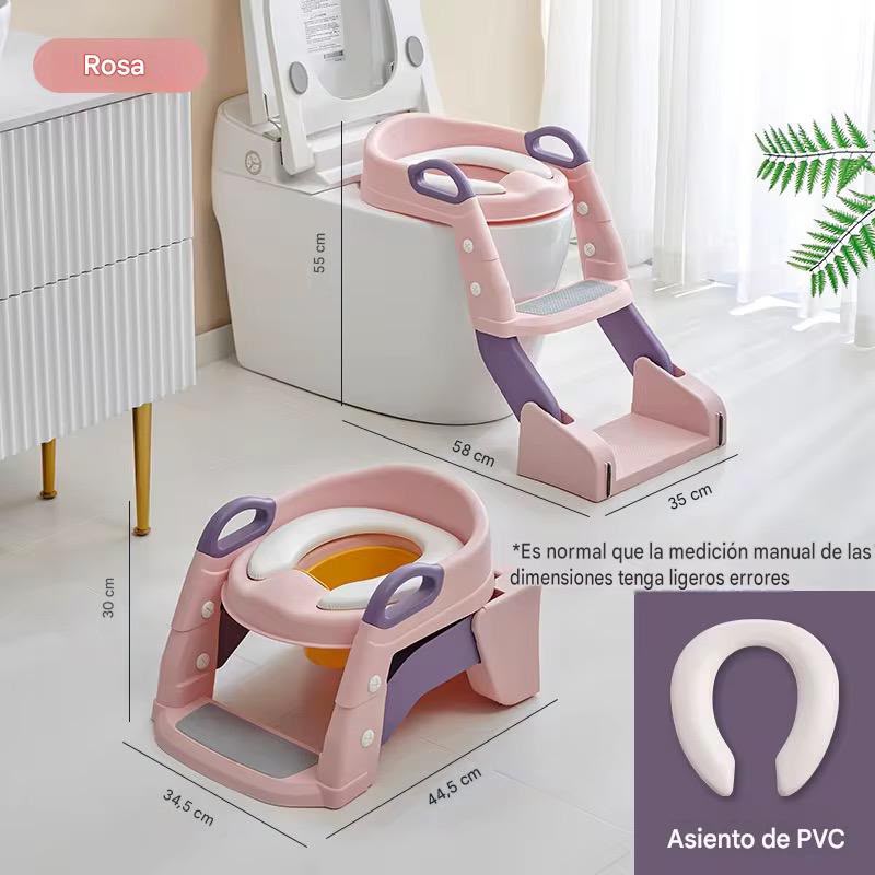 Asiento Entrenador Para Baño 2 en 1