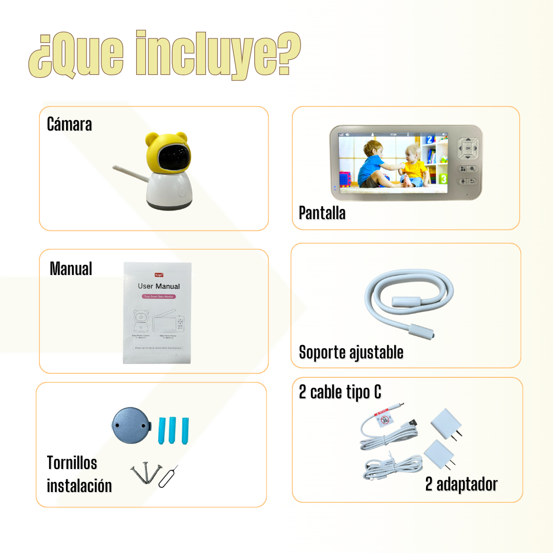 Monitor Para Bebé Audio Bebé