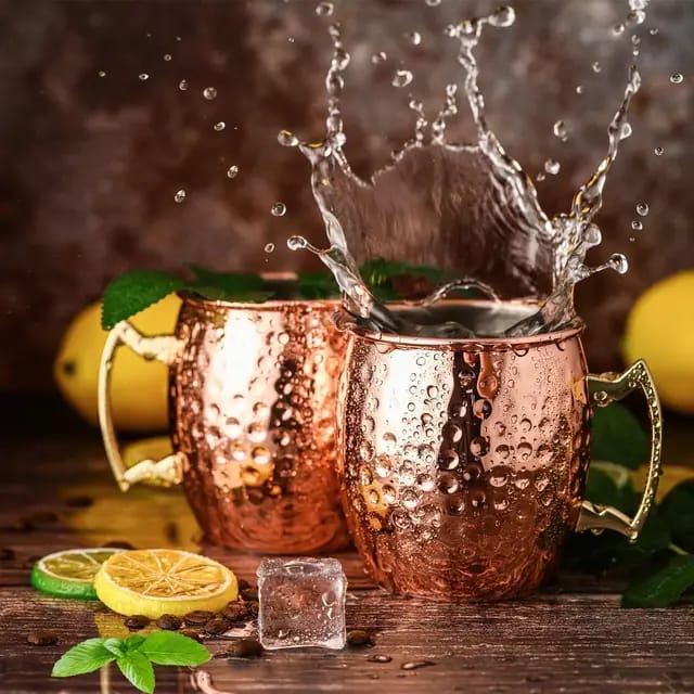 Set de 4 vasos cocteleros Moscow mule
