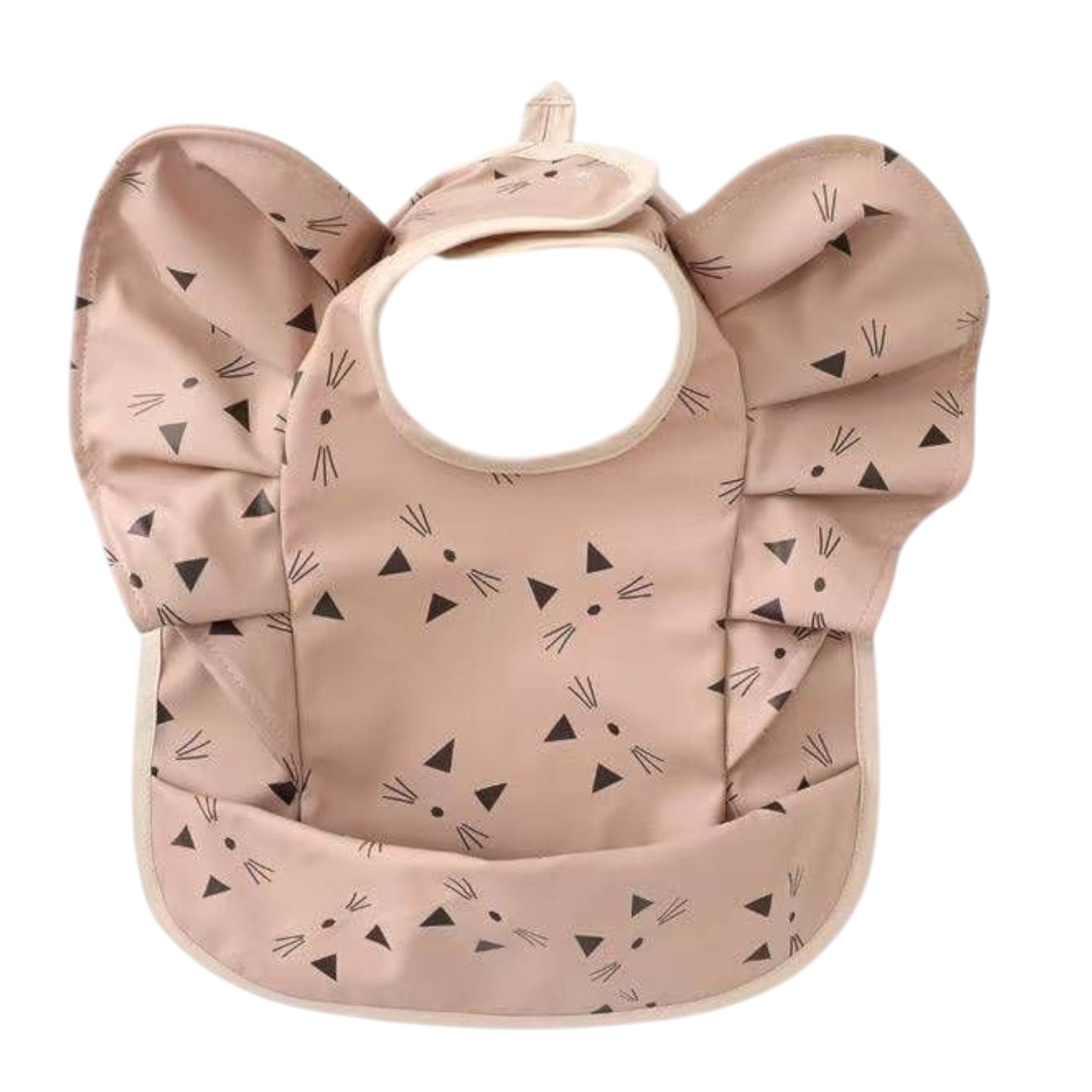 Babero Delantal Para Bebé Impermeable Manga Corta