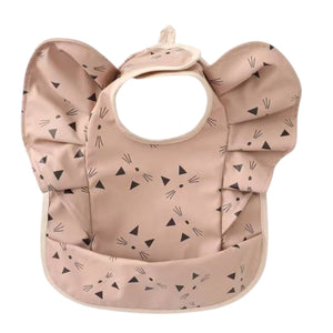 Babero Delantal Para Bebé Impermeable Manga Corta