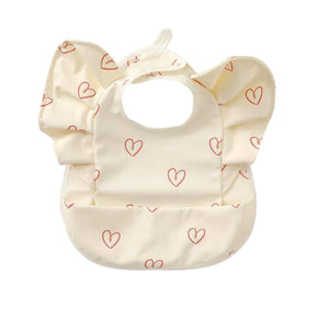 Babero Delantal Para Bebé Impermeable Manga Corta