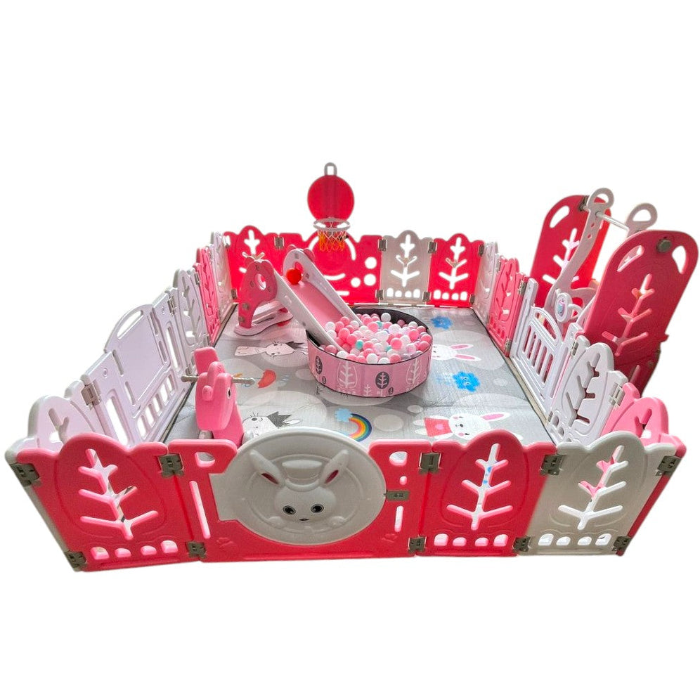 Corral Playpen Ref QE-Rosado