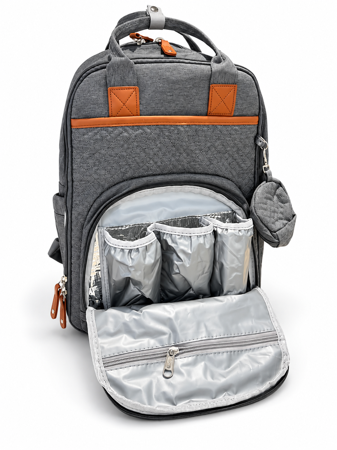 Pañalera Morral Con Cambiador Portatil - Ref 722