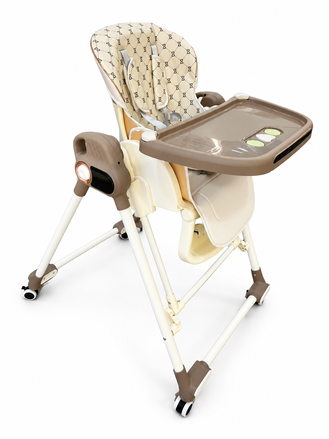 Silla comedor plegable y mecedora eléctrica para bebé