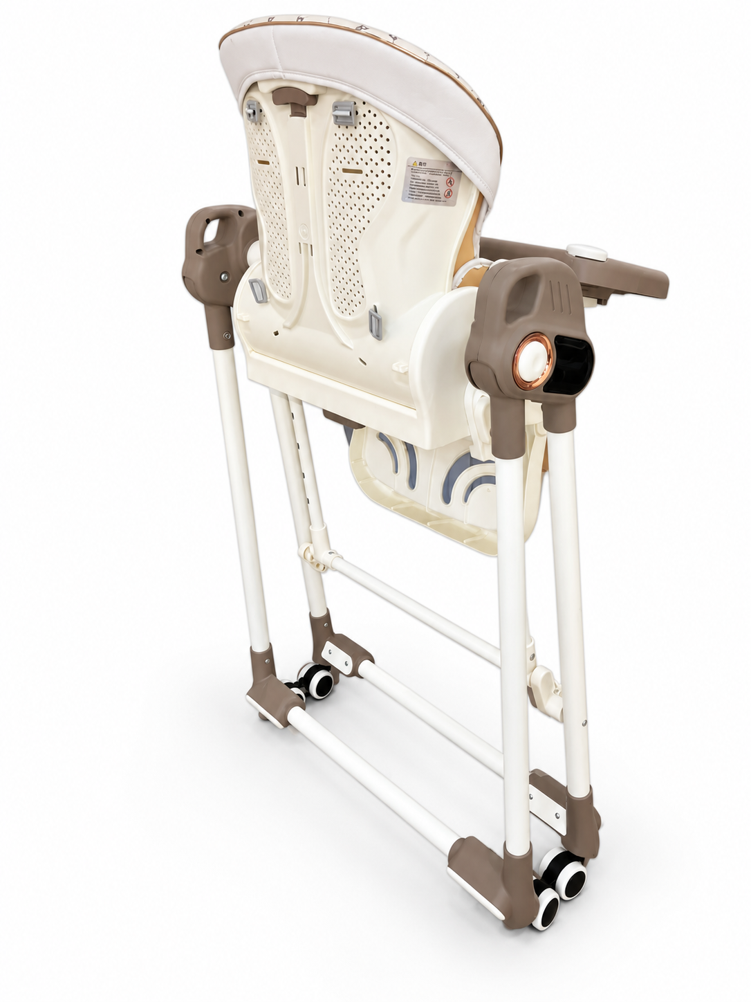 Silla comedor plegable y mecedora eléctrica para bebé
