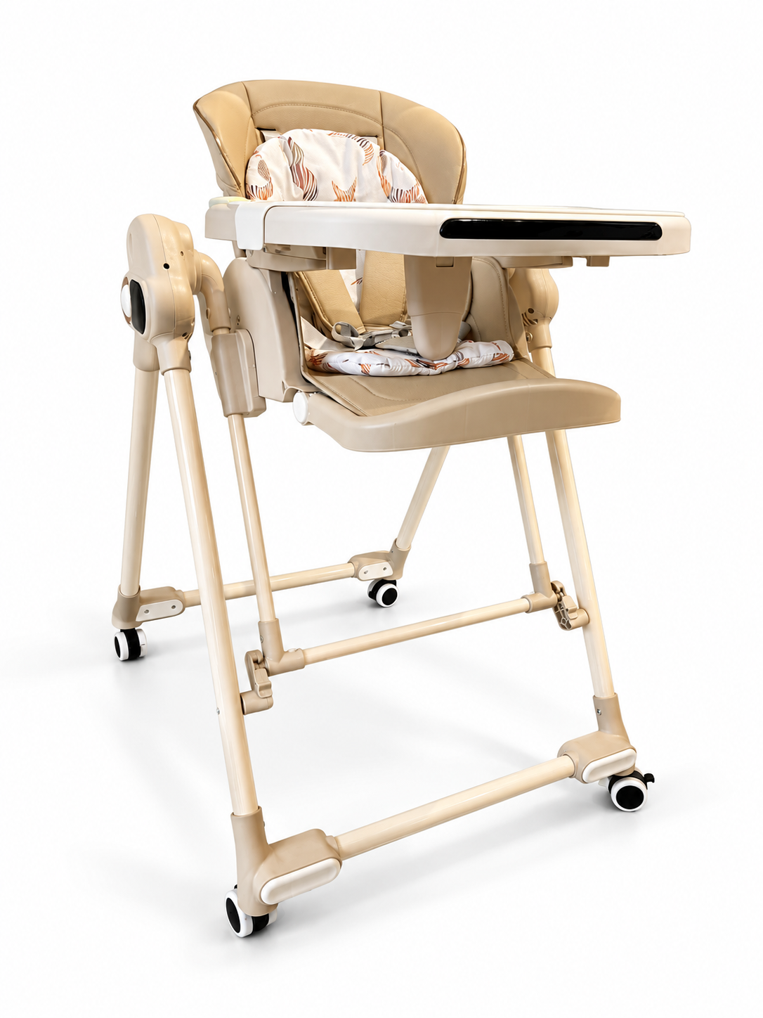 Silla comedor plegable y mecedora eléctrica para bebé