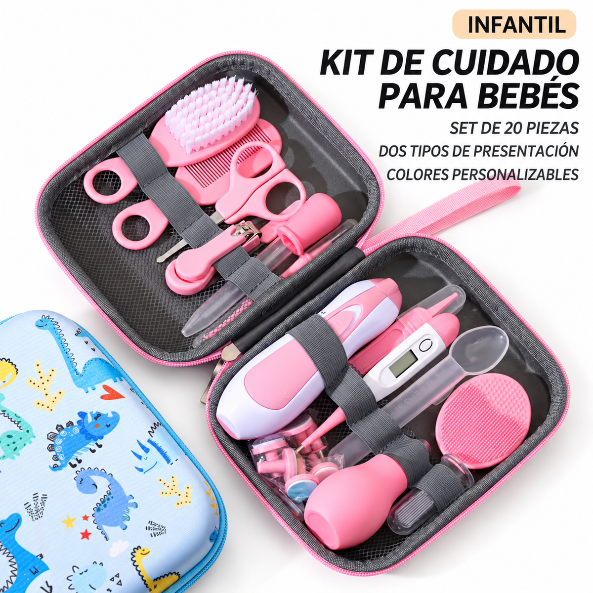 Kit De Aseo Personal Para Bebé Con Lima Electrica