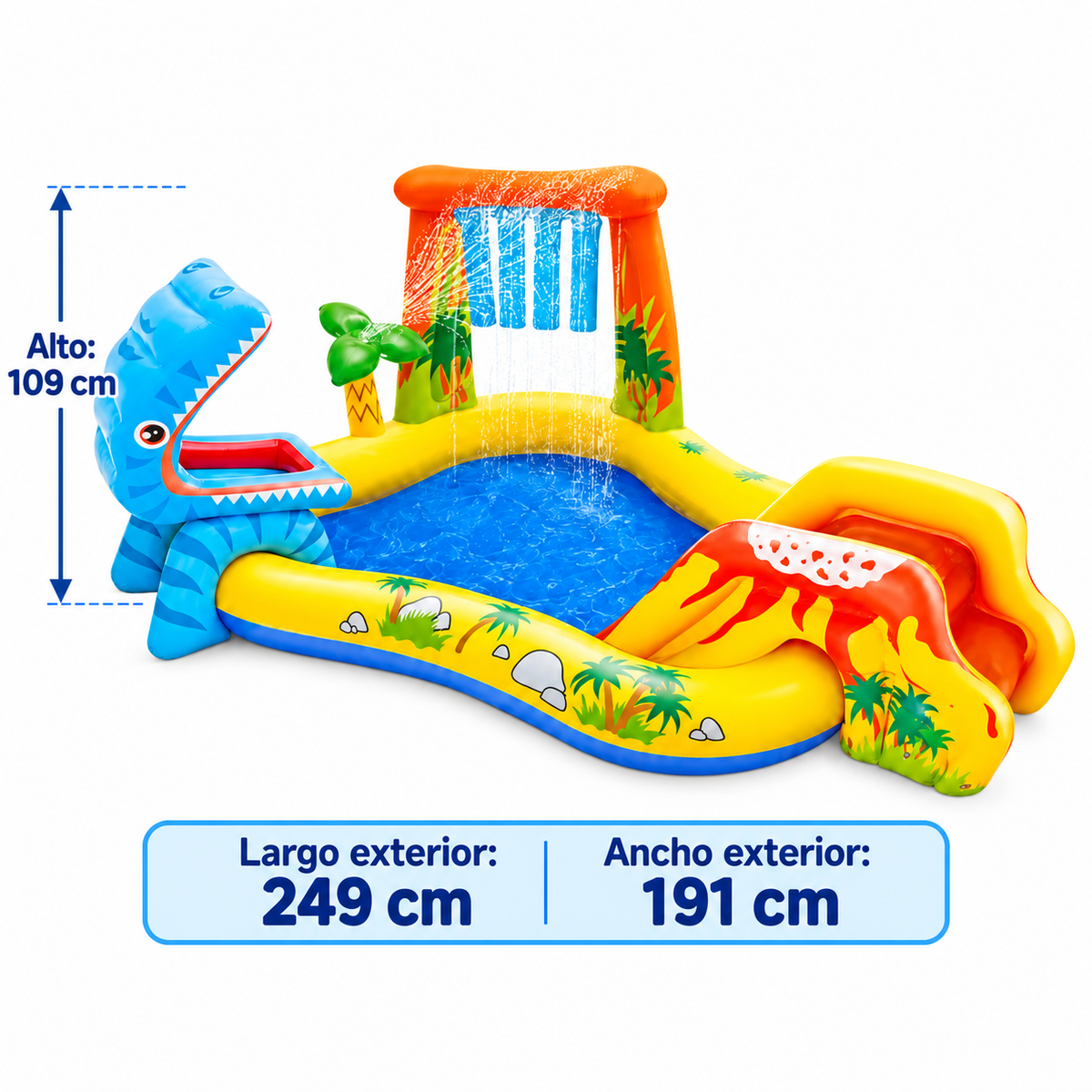 Piscina Inflable Ref IP01 - Caimán