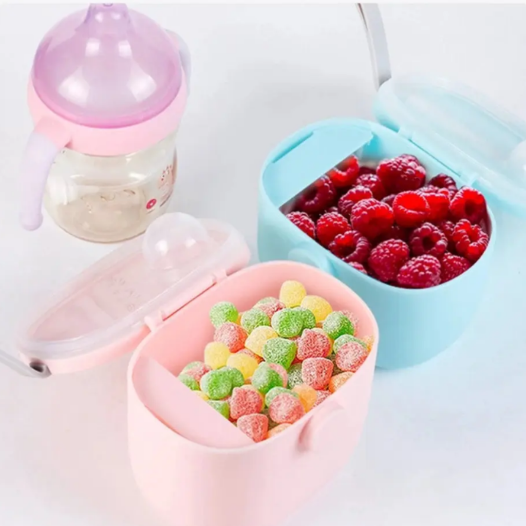 Receipiente De Leche y Fruta Para Bebe