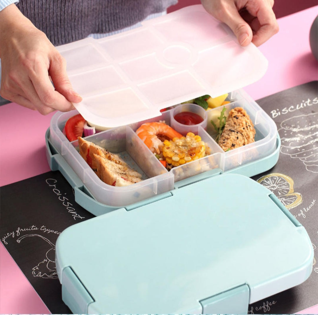 Lonchera hermética 4 compartimientos Antiderrame