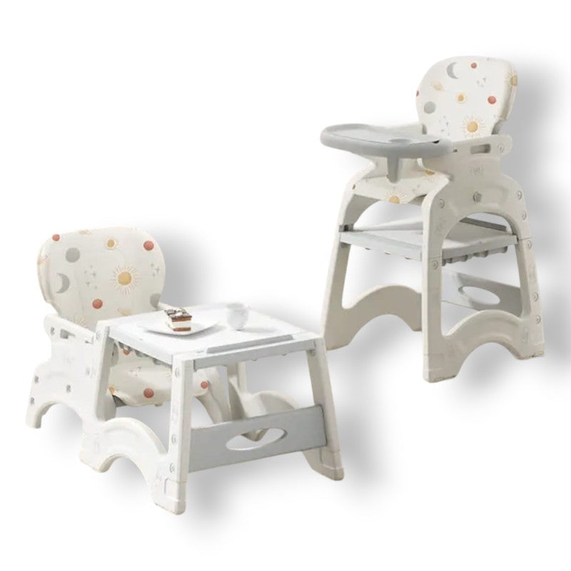 Silla de Comer Infantil 3 en 1 Multifuncional