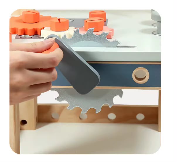 Banco de Herramientas Infantil de Juguete – Pequeño Ingeniero