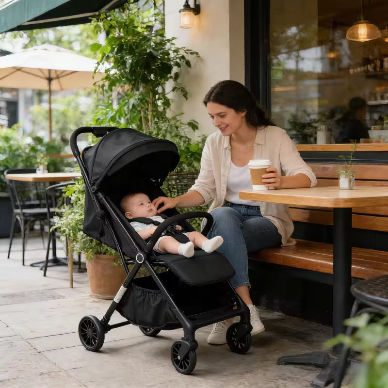 Coche Paseador Plegable Tipo Maleta - Kidilo