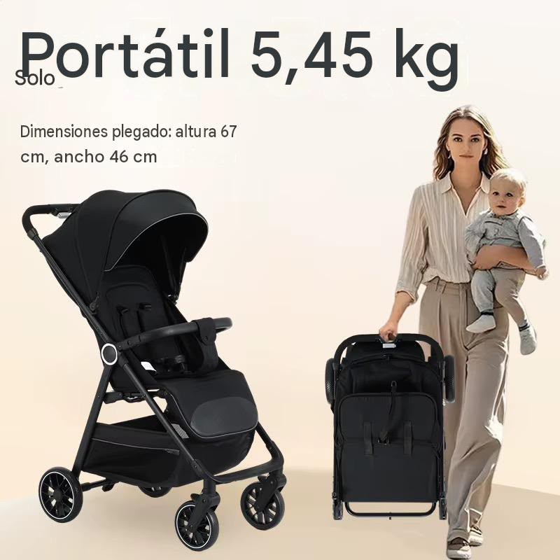 Coche Paseador Plegable Tipo Maleta - Kidilo