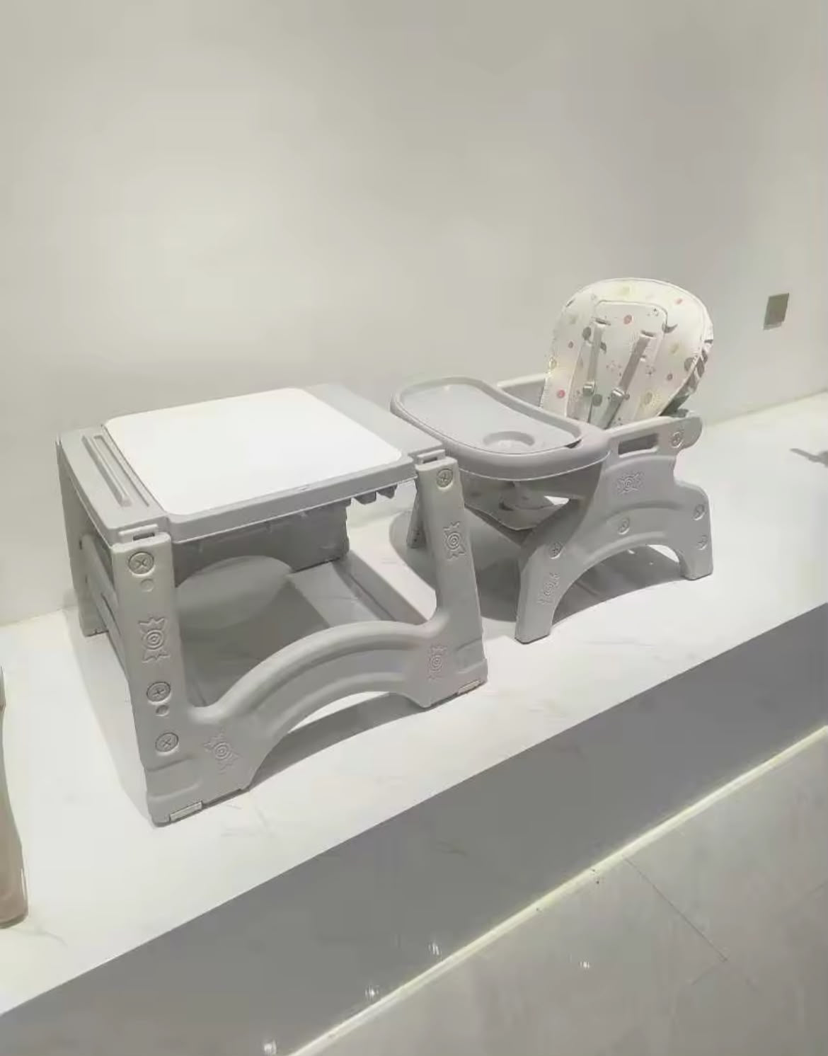 Silla de Comer Infantil 3 en 1 Multifuncional