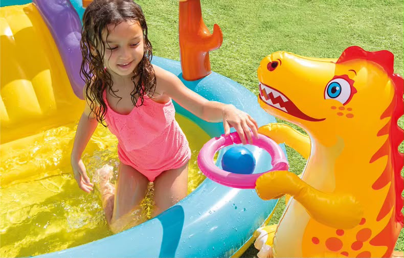 Piscina Inflable Ref IP02 - Dinosaurio