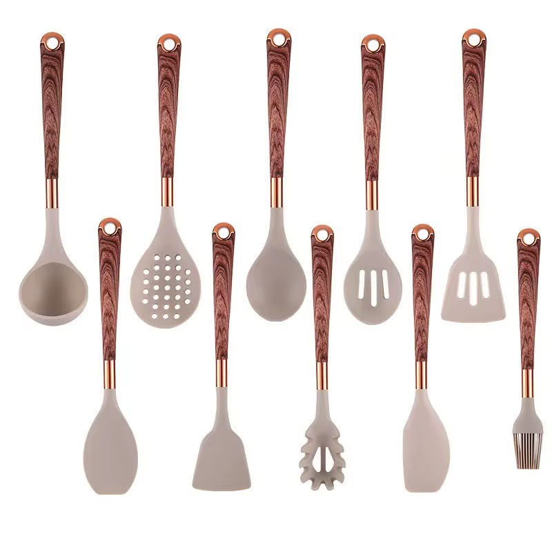 Set de Utensilios de Cocina en Silicona