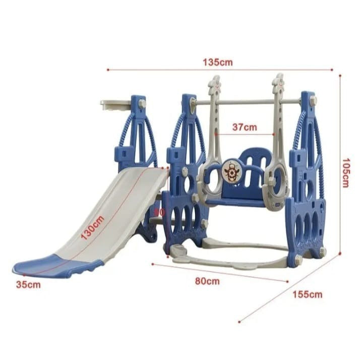 Zona De Juego Infantil Rodadero Y Columpio Con Obsequio