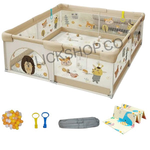 Corral De Pelotas Con Tapete 2.00x1.80x60