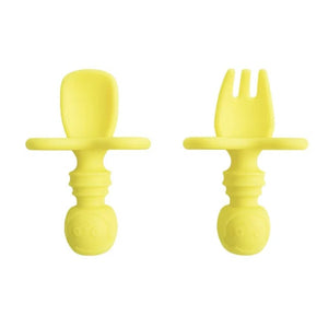 Mini Cubiertos Para Bebés Cuchara Y Tenedor
