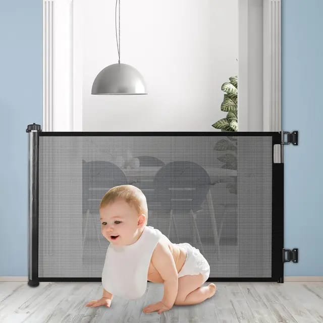 Puerta Retráctil - Puerta De Seguridad Para Bebes Y Mascotas