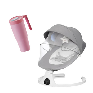 Silla Mecedora Elecrica Para Bebé Y Vaso Termico 1.2 L