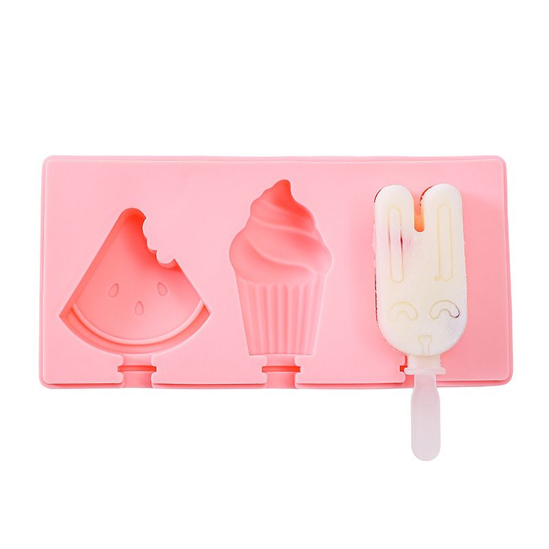 Set Vajilla Ardilla Y Molde Para Helados Silicona