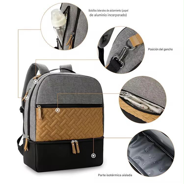 Pañalera Morral Multifuncional Premium