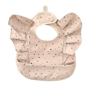 Babero Delantal Para Bebé Impermeable Manga Corta