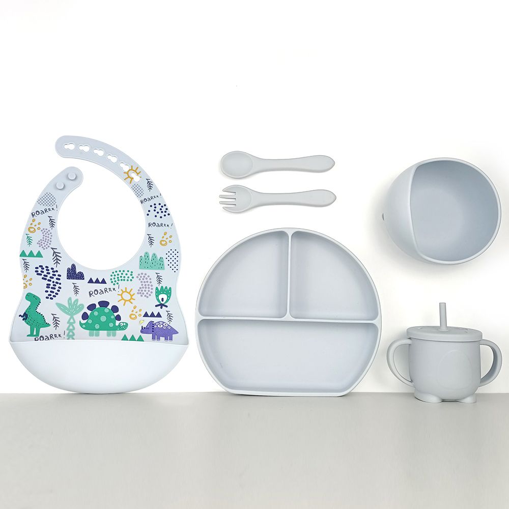 Set Vajilla Silicona Libre De BPA