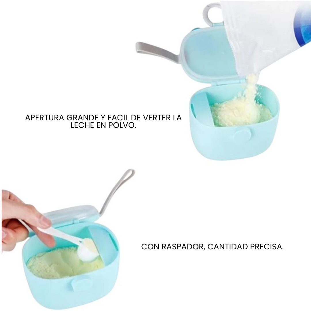 Receipiente De Leche y Fruta Para Bebe