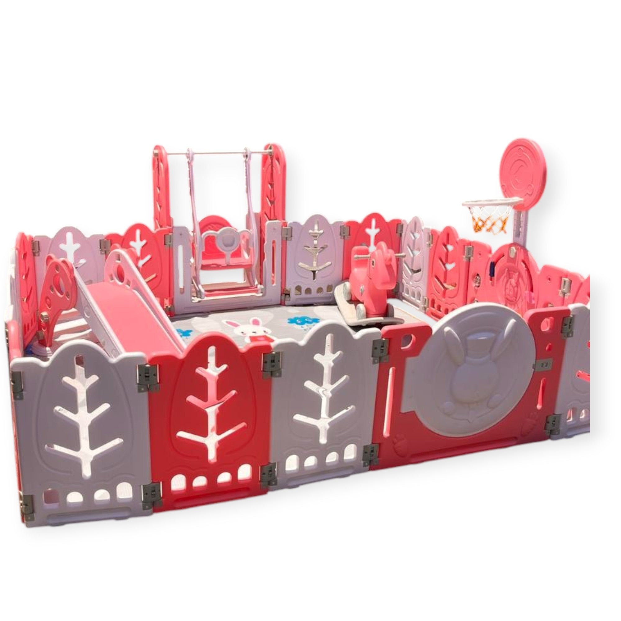 Corral Playpen Ref QE-Rosado