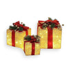 Caja Regalo Luminosa, 3 Unidades, Luces
