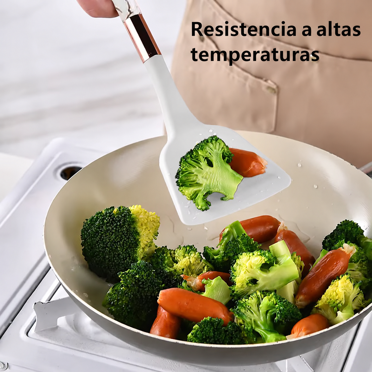 Set de Utensilios de Cocina en Silicona