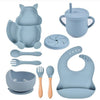 Set Vajilla Ardilla Y Molde Para Helados Silicona