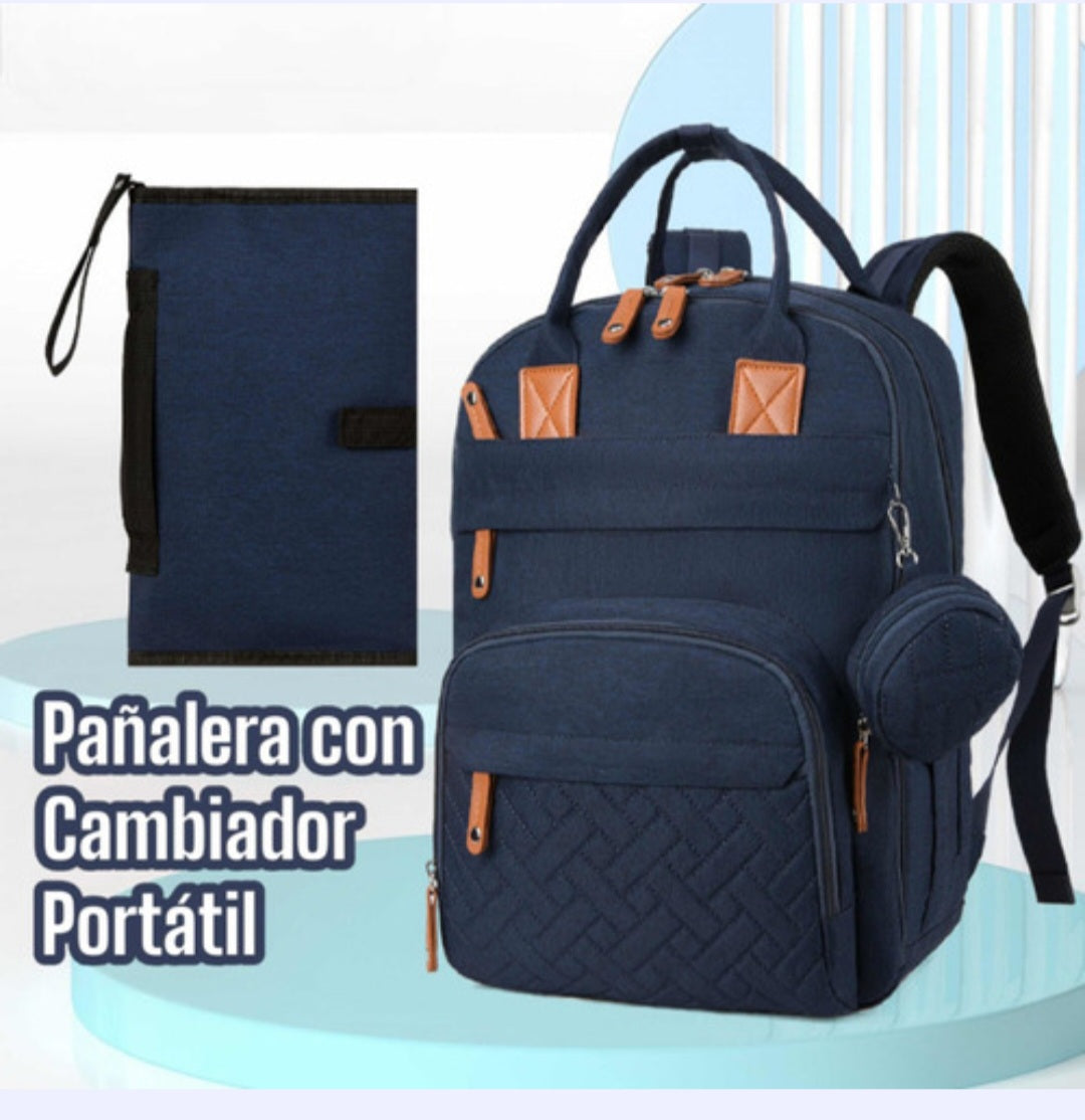 Pañalera Morral Con Cambiador Portatil (SIN MAK) REF-4