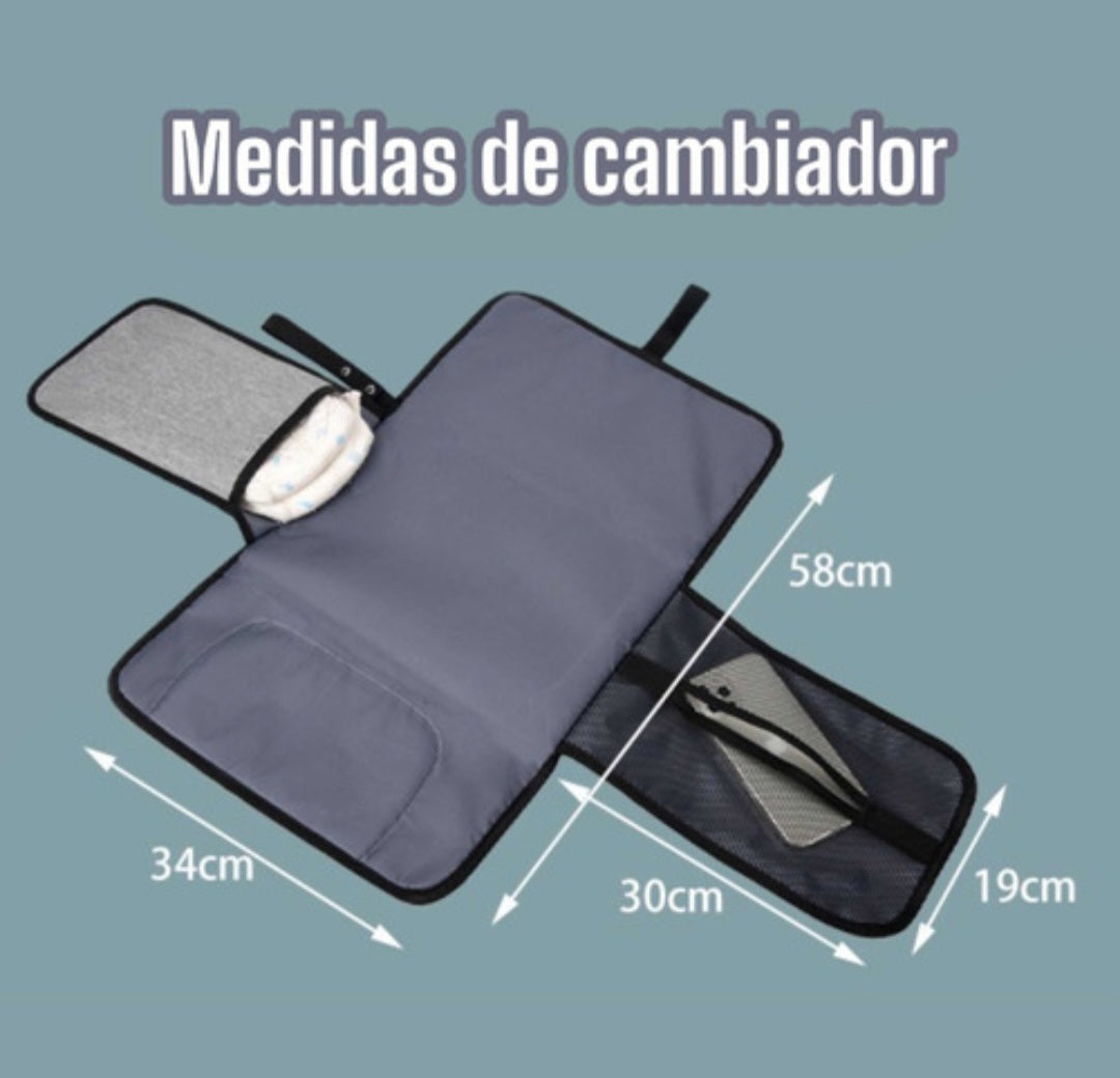 Pañalera Morral Con Cambiador Portatil (SIN MAK) REF-4