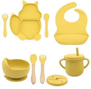 Set Vajilla Ardilla Y Molde Para Helados Silicona