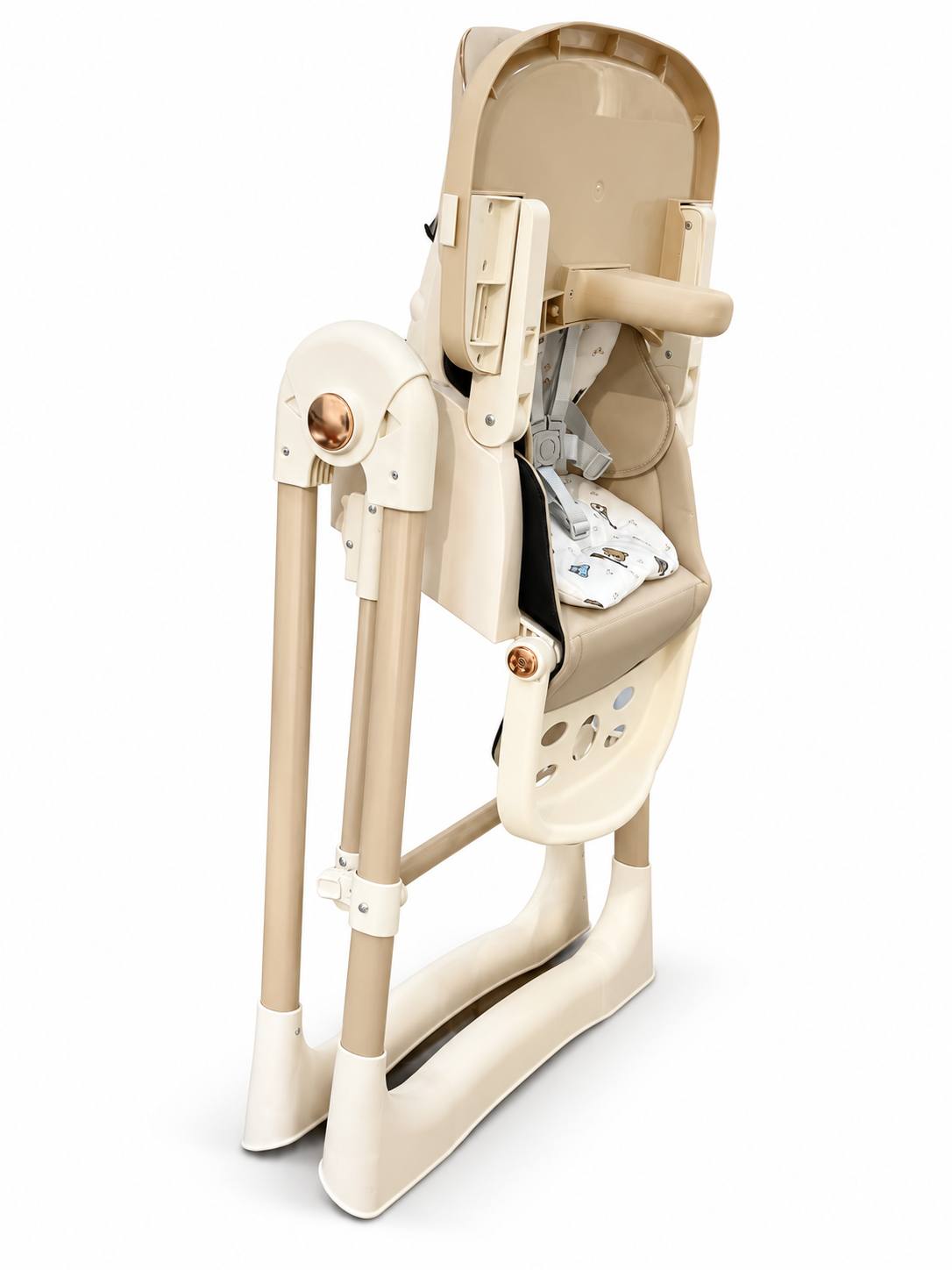 Silla Comedor Plegable Y Mecedora Manual Para Bebé
