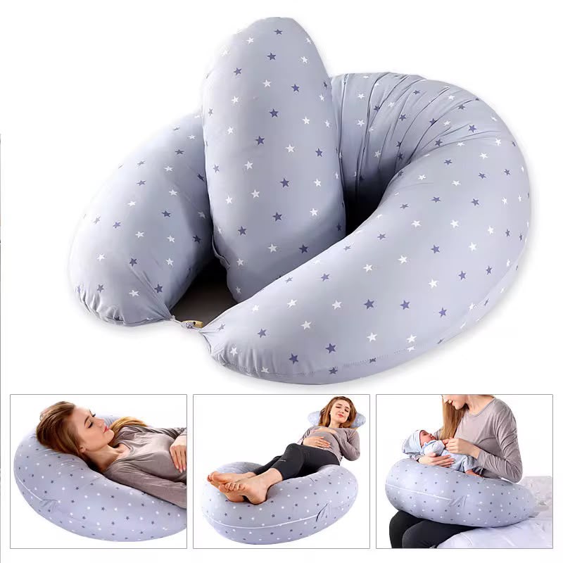 Almohada de Lactancia 2 en 1 – Máxima comodidad para mamá y bebé