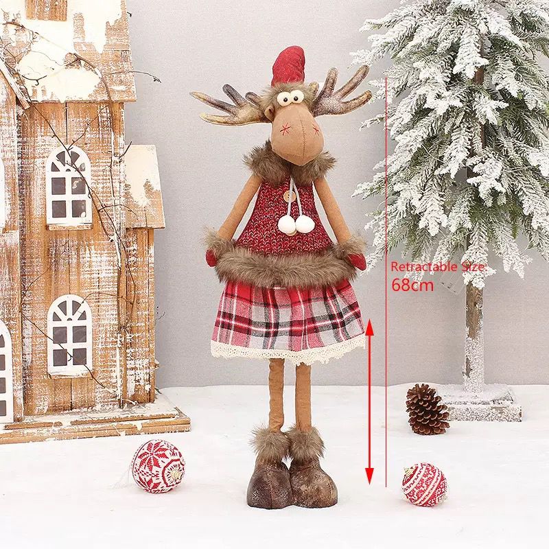 Reno De Peluche Navideño Genérico