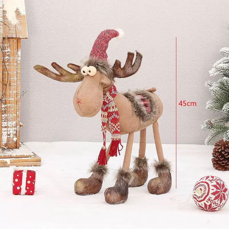 Reno De Peluche Navideño Genérico