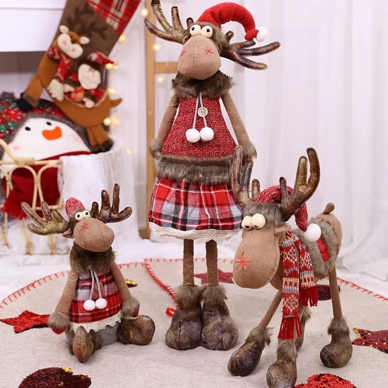 Reno De Peluche Navideño Genérico