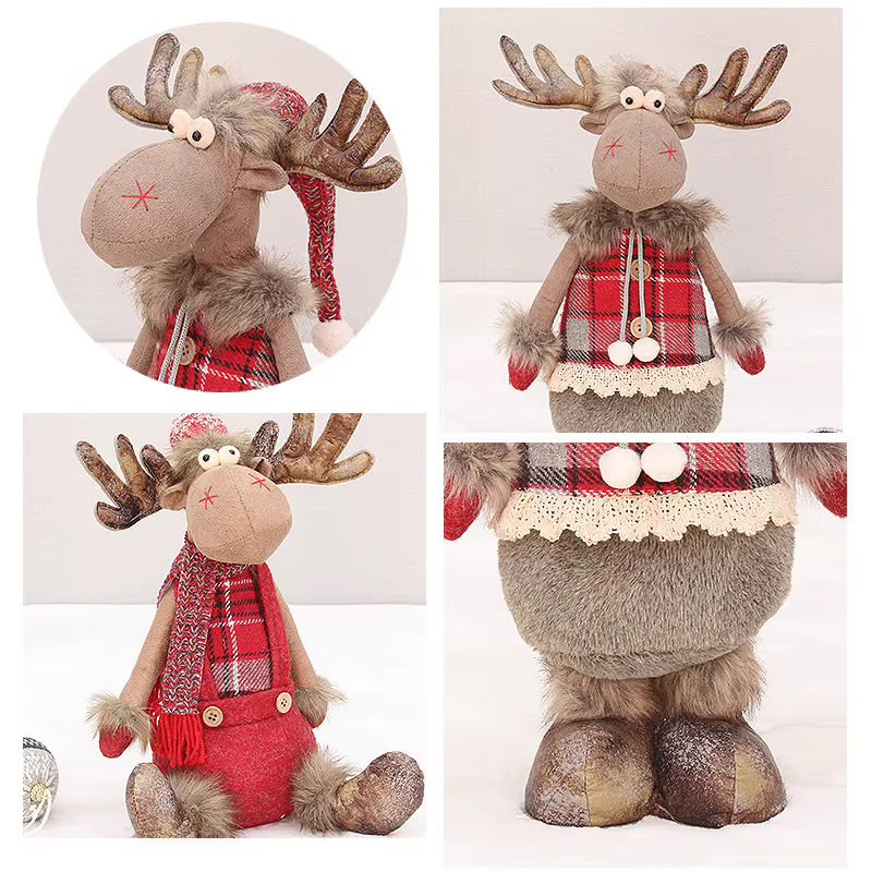 Reno De Peluche Navideño Genérico