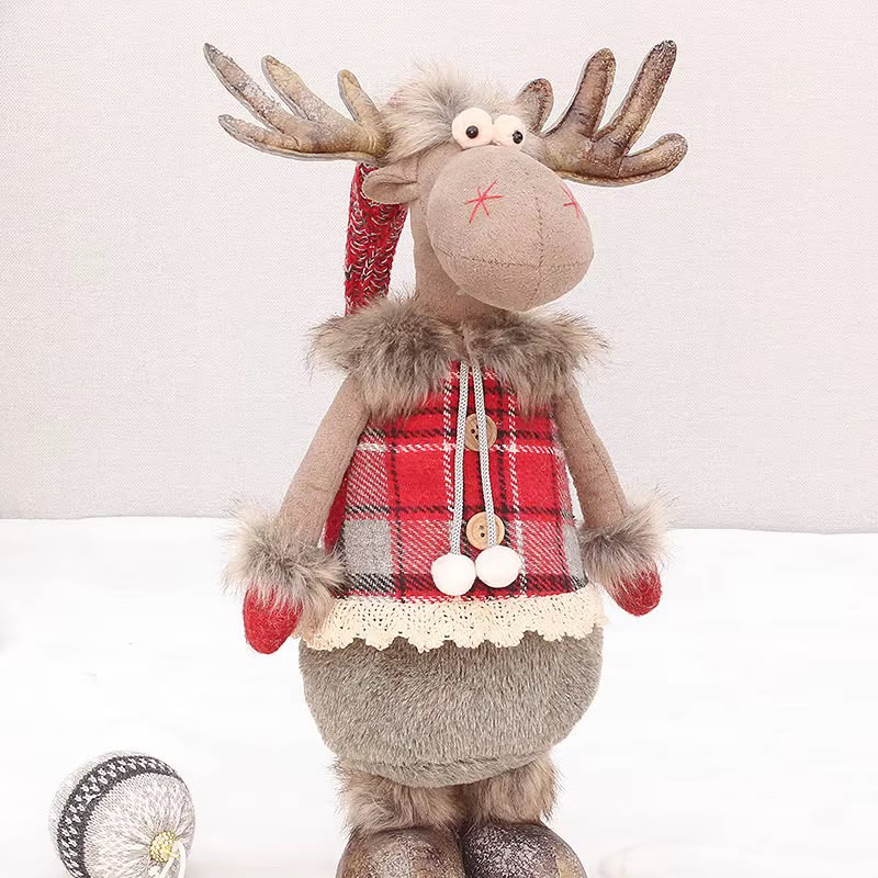 Reno De Peluche Navideño Genérico