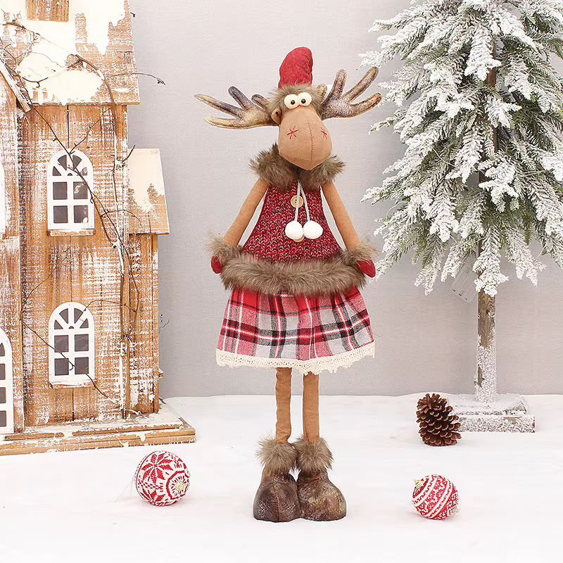 Reno De Peluche Navideño Genérico